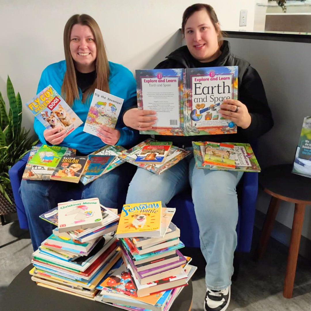 A successful book drive